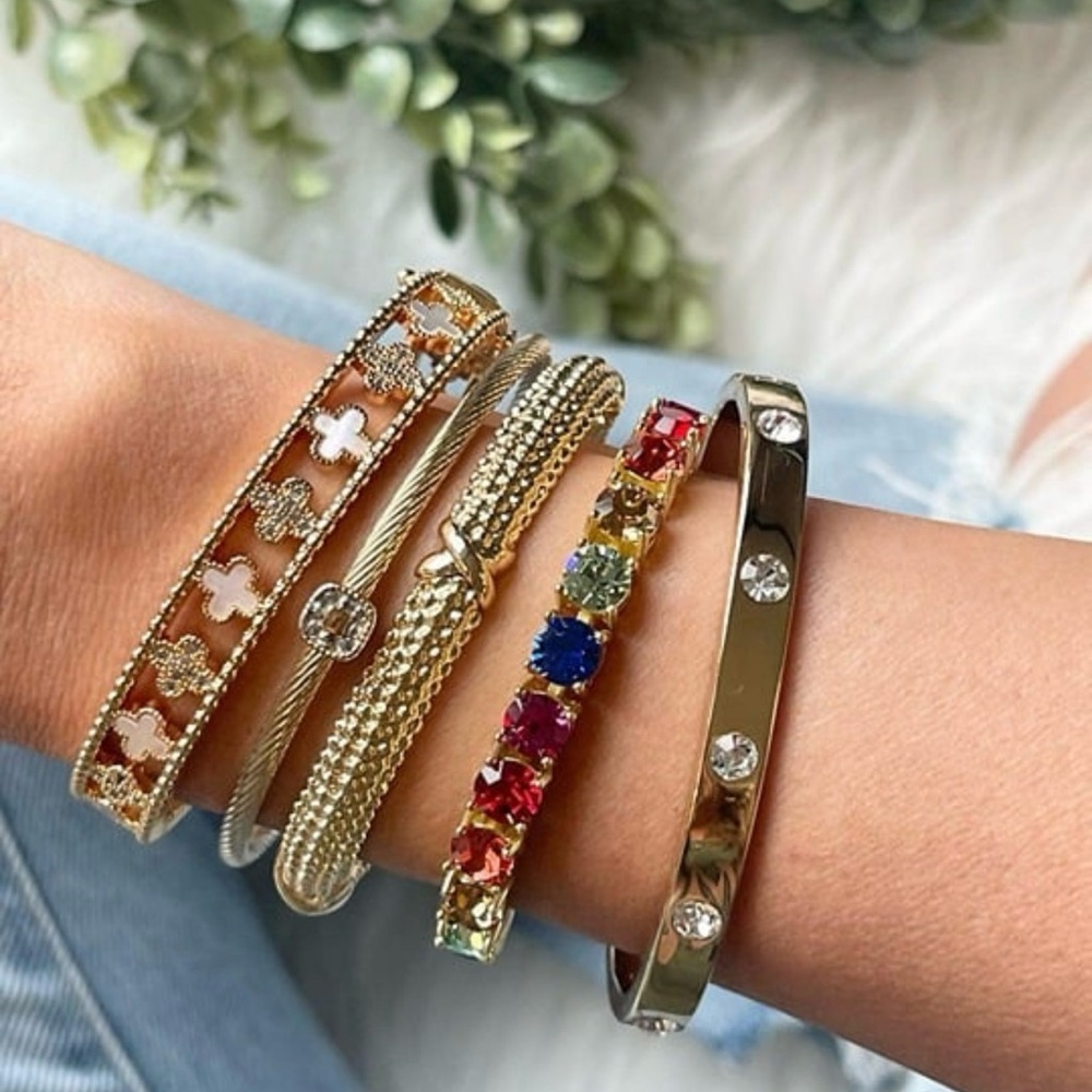 Park Lane Rainbow Micro Impression Bracelet-BNIB!! Sold Out!! - Picture 4 of 8
